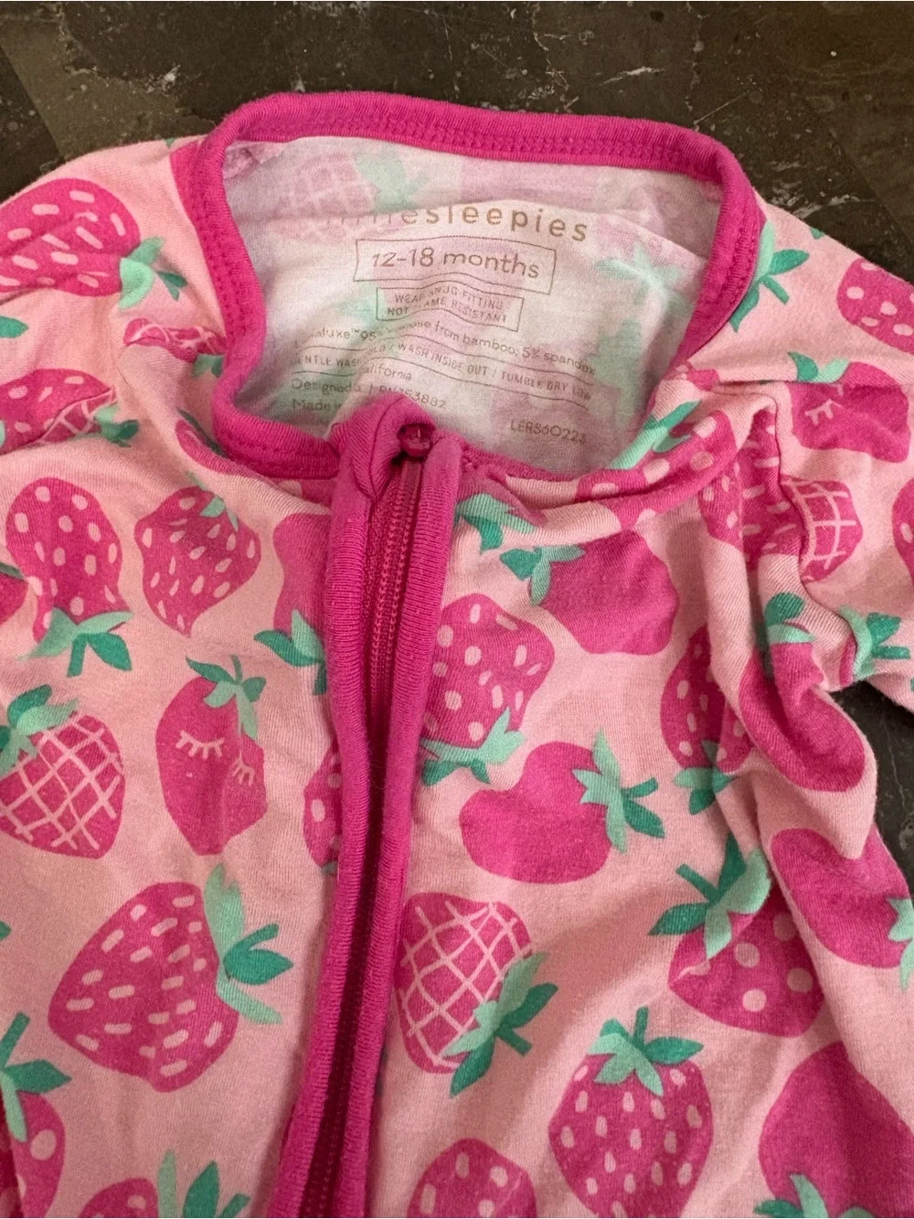 Little sleepies sweet Strawberry